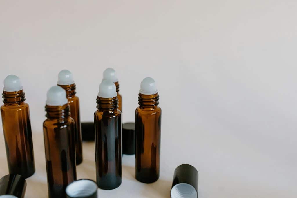 Roll-on d'huiles essentielles